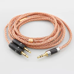 HIFI 16-rdzeniowy 99% 7N OCC 3,5/2,5/4,4 mm/4pin XLR Kabel do aktualizacji słuchawek Focal Clear Elear Elex Elegia Stellia Kabel słuchawkowy