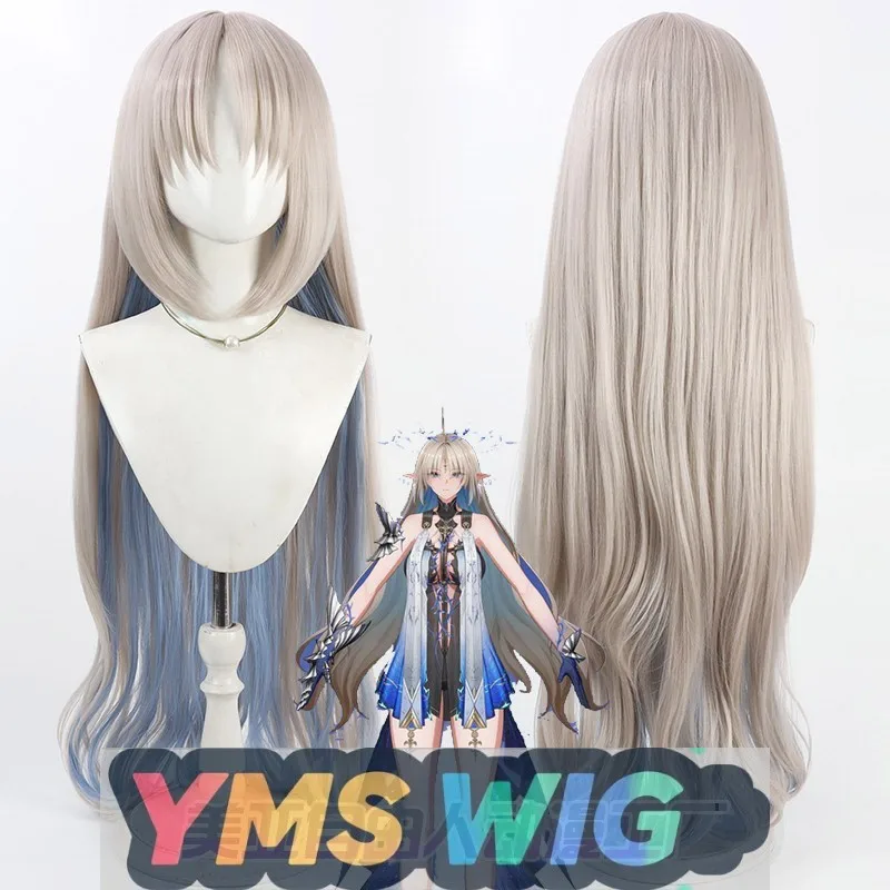 

【YMS WIG】Ming Chao Saintess Fulu Delisi Cosplay Wig Scalp Style Multi-color Curly Hair
