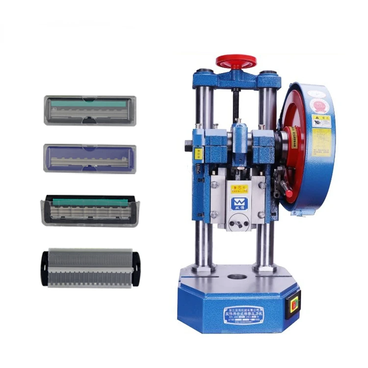 disposable shaving razor head cartridge manual making assembly machine