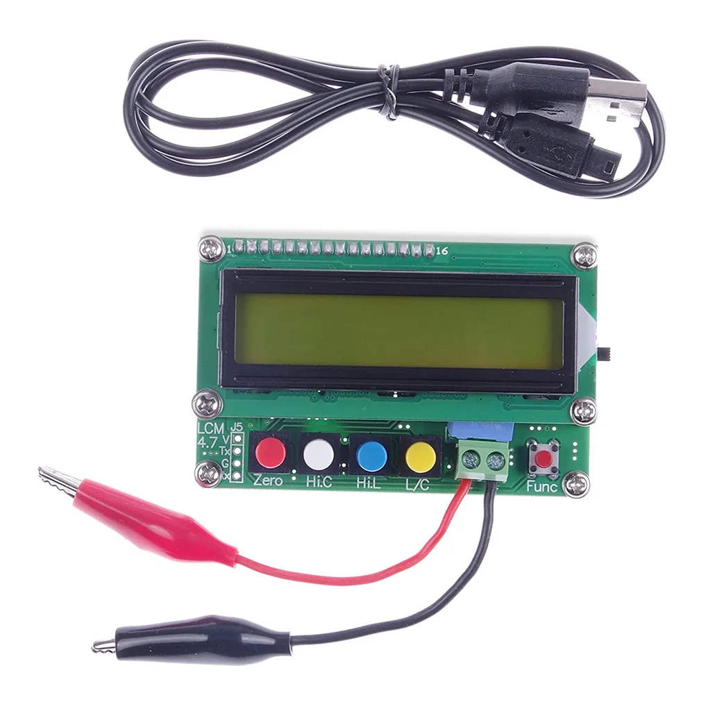 

Capacitance L C Meter ESR LC100-A Inductance Test Meters Detectors Microwave Manufacture Measuring Switching Transformer