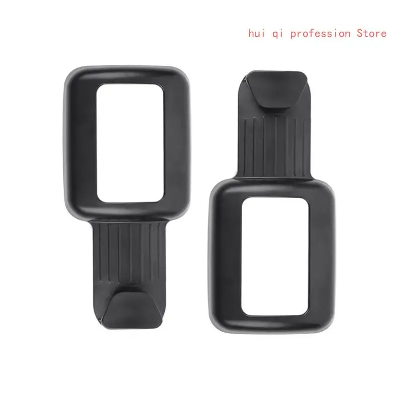 2Pcs Backseat Seatbelt Holder for Model Replacement Seats Belt Guide Holder Scratchproof Rear Seats Belt Grabber