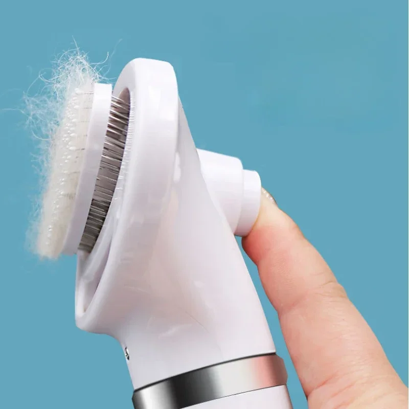 

Customizable Remover Dogs Grooming Hair Dryer Tool Automatic Brush Trimmer Hair Cleaner Needle Comb Pet