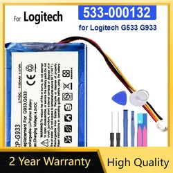 Battery for Logitech G533 G933, 1100mAh, 533-000132