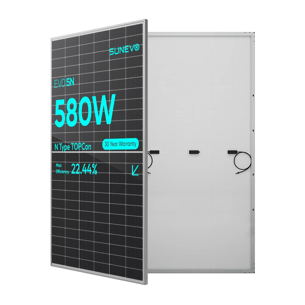 

Sunevo Factory Sells 545W 550W N-Type To-pcon Solar Energy Panels With Tuv Certificate for Solar System Use