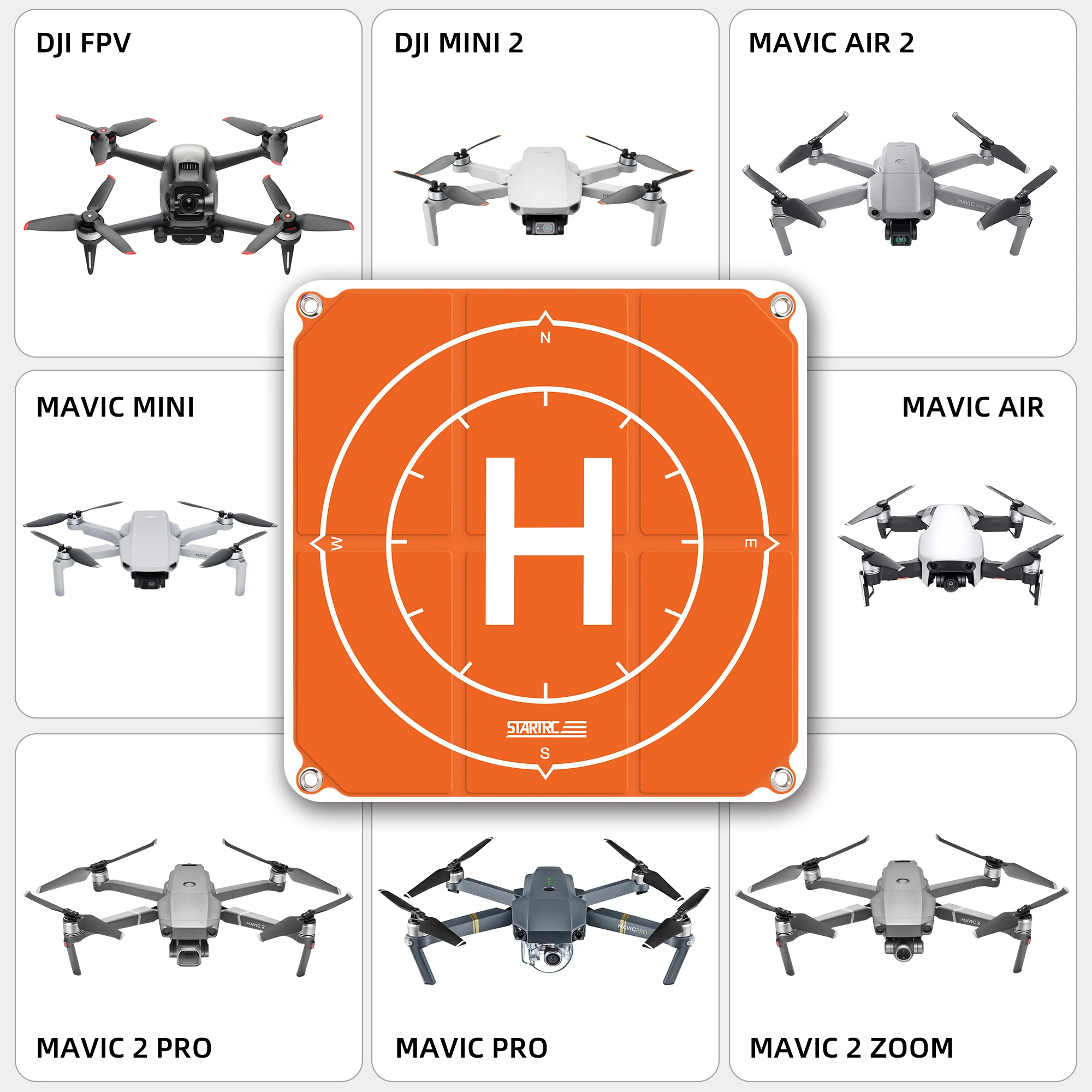 Mavic 3 Landing Pad 65cm 50cm - Drone Landing Pad ulasan dan harga