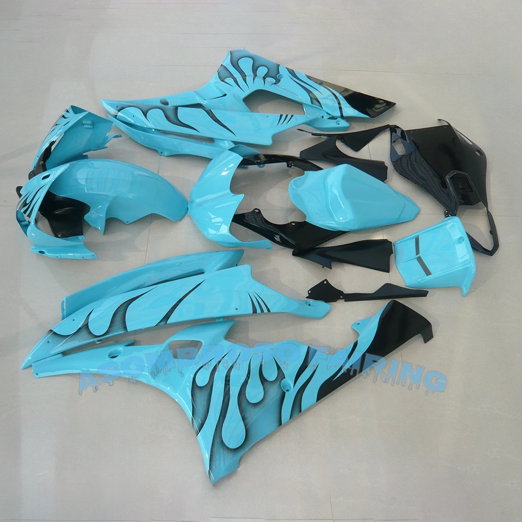 Fit for YAMAHA YZF-R6 06 07 YZFR6 2006 2007 4Gifts 100% Fit Injection Mold New ABS Plastic Fairings Kit Bodywork Set Sky Blue image 3