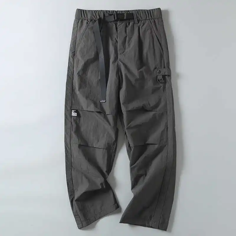 

Модные ретро-брюки с широкими штанинами для мужчин, повседневные спортивные брюки для активного отдыха, весна-осень