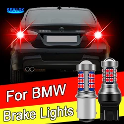 2 Stuks Rode Led Rem Stop Achterlichten Blubs Geen Fout Voor Bmw 3-Serie E90 E91 F30 F80 F31 335d 330i 325i 320d 316i 318d 328i