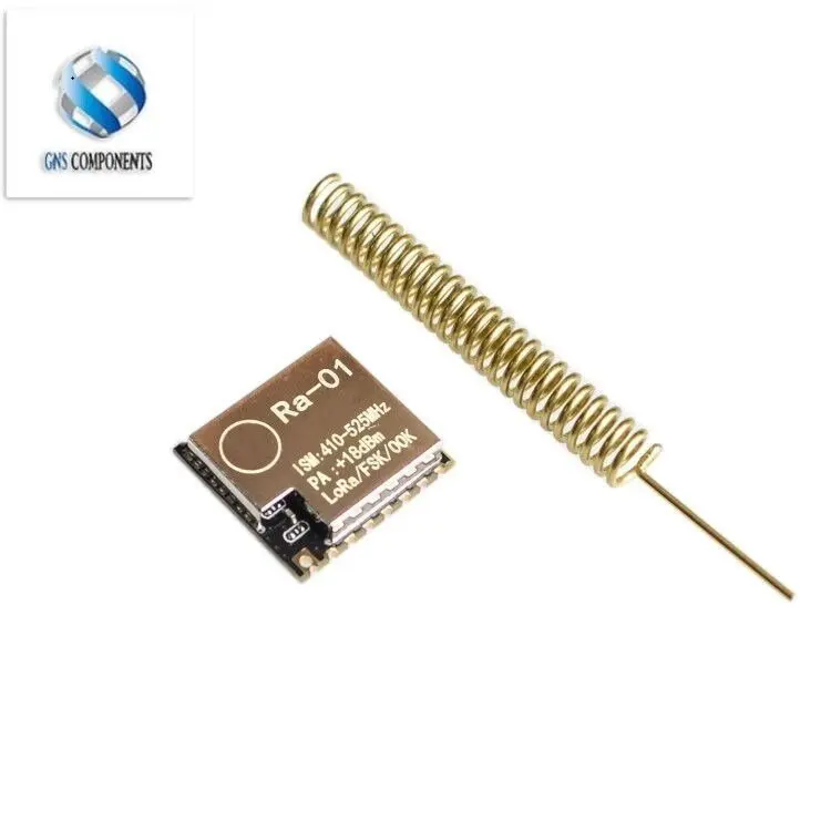 Módulo de transmissão sem fio Spread Spectrum, Ra-01 LoRa SX1278 433M, 10km mais distantes