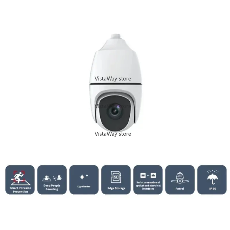 IPC6854ER-X40-VF-NB uniview UNV 4MP 40X كاميرا مراقبة فيديو للرؤية الليلية بالألوان الكاملة مع ميكروفون وظيفة ذكية #4