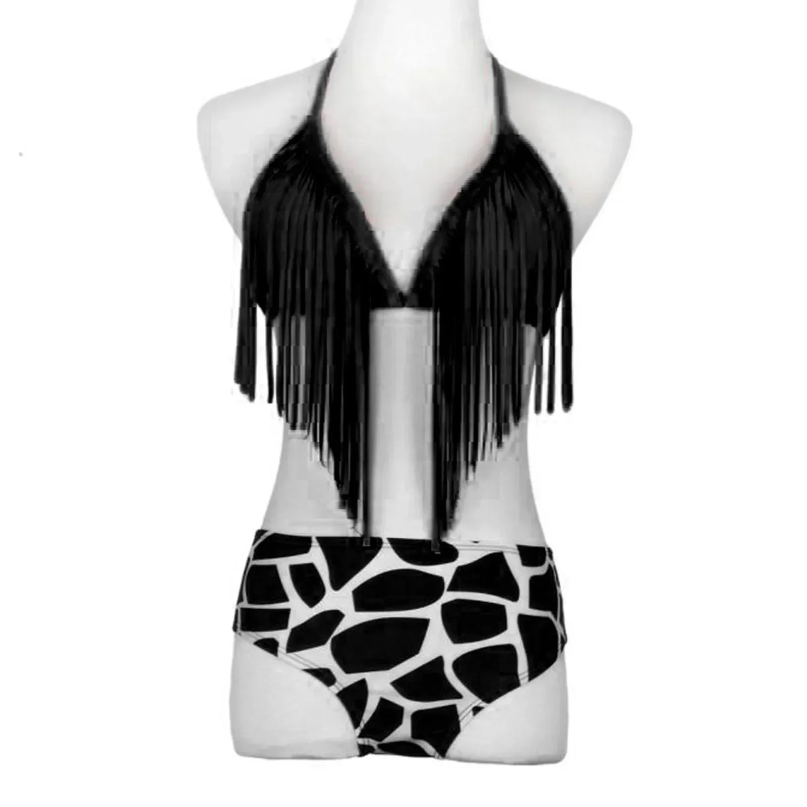 

Girls Young Sweet Summer Micro Bikinis Push-up Padded Bra Swimsuit Bathing Sexy Women Tassel Bikini Set Sporty Chic Swimwear