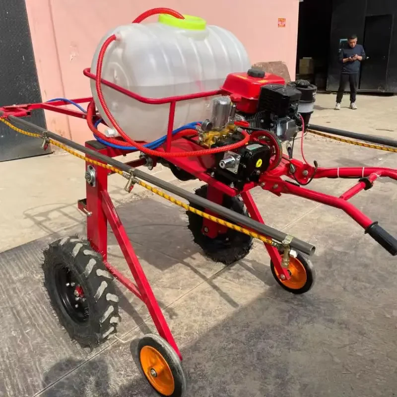 

High Quality engine power spraying machine hand boom sprayer