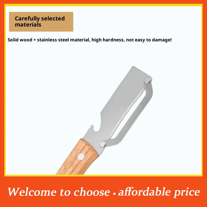 **3-in-1 Serrated Peeling Knife Premium Vegetable Peeler With Handle And Bottle Opener Kitchen Tool'