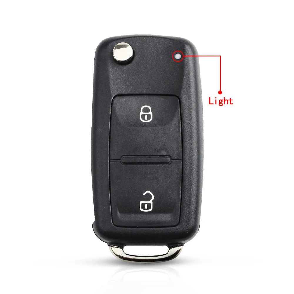 KEYYOU 2/3 Tasten Auto Flip Klapp Fernbedienung Schlüssel Shell Für VW Volkswagen Golf Sagitar Polo MK6 Eos Jetta Beetle up Tiguan Fob