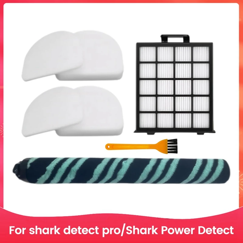 ABBK-AZ4002 Filter For Shark Detect Pro/Shark Power Detect Upright Vacuum AZ4000 AZ4002 AZ4000C Main Brush Roller Filters