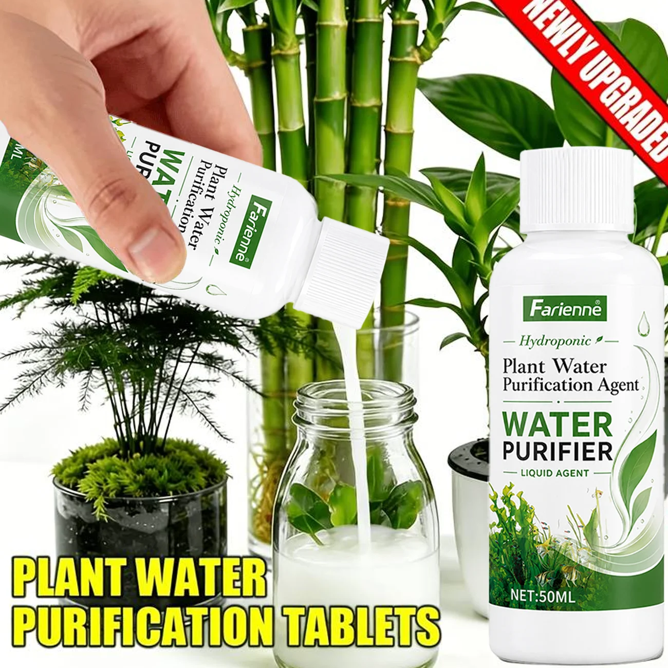 Planted Aquarium Cloudy Water - Farienne waterzuiveraar voor hydrocultuurplanten en aquaria