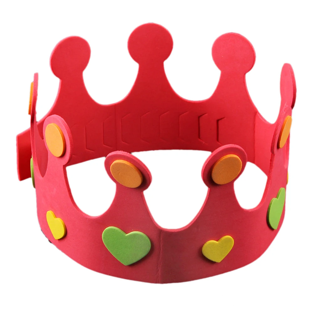 

EVA Birthday Safe Crown Role Play Accessory Party Hats Handmade Handmade Hat Cap Role Play Accessory Celebrations