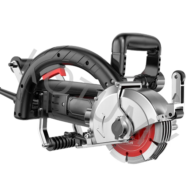 Machine de découpe de béton de surface de mur rainurée, machine de poire unique, rainurage