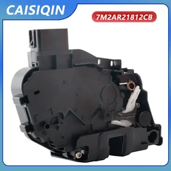 POKESS Front Left and Front Right Door Latch Actuator 7M2AR21813MC 7M2AR21812CB for Ford Mondeo S-max Focus Auto Parts