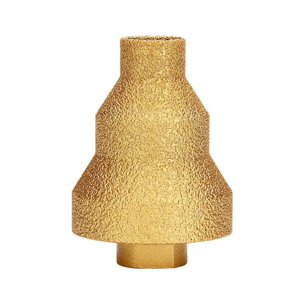 

20-35-50 мм алмазное ступенчатое сверло для снятия фаски с резьбой M10, высококачественный открывалка для отверстий для керамической плитки, прочная шлифовальная головка, открывалка для отверстий