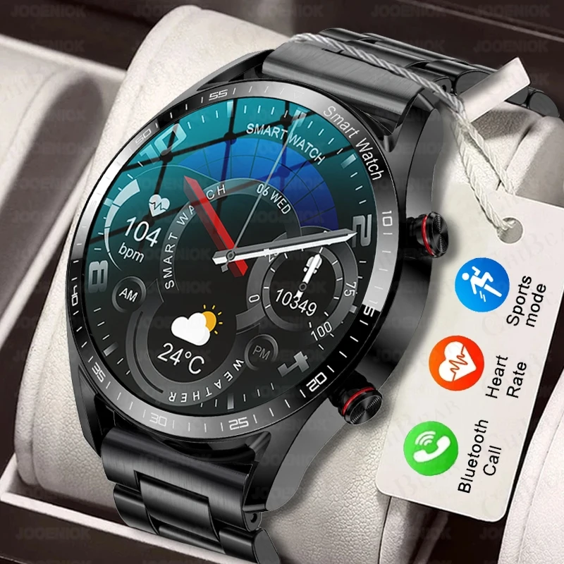 

2025New Bluetooth Call Smart Watch Men Heart Rate Health Monitoring Voice Assistant Waterproof Fitness Tracker Sports Smartwatch