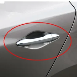 Car Styling Door Handle Cover Trim Fit For Hyundai IX Ix35 2010 2011 2012 2013 2014 Abs Chrome 8pcs Per Set