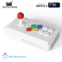 DATA FROG Y5A Arcade Stick for Switch 2 & Windows - Wireless Bluetooth, 2.4G Receiver, Wired
