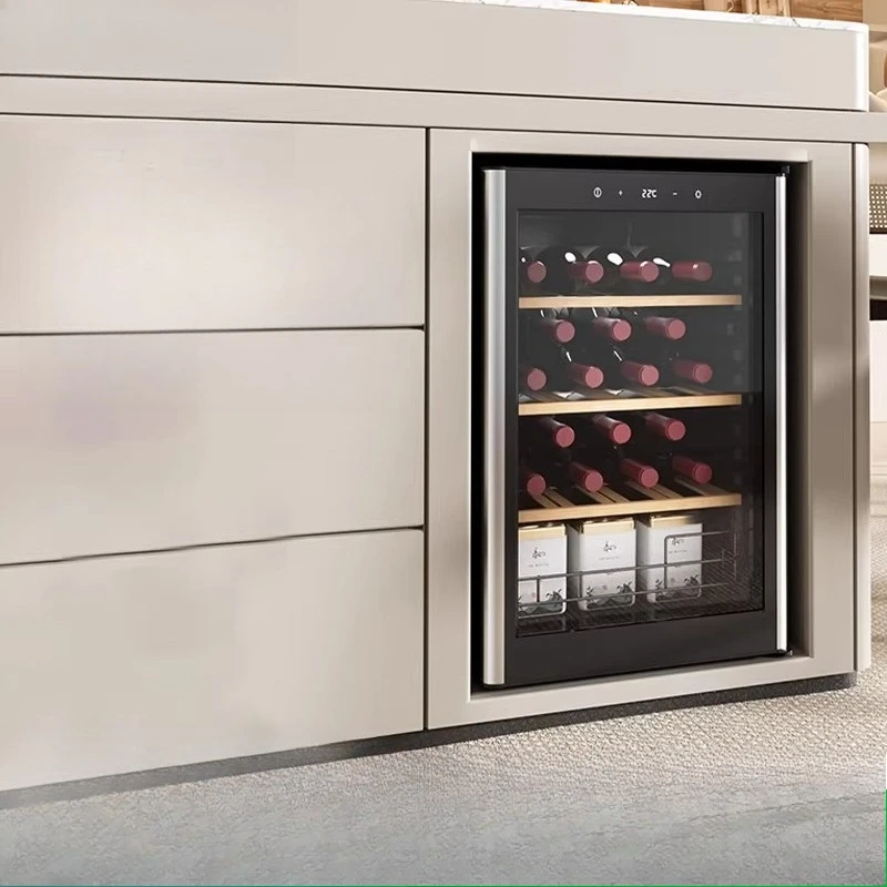 

Встраиваемый мини-холодильник для вина на 22 бутылки с постоянной температурой для домашнего использования