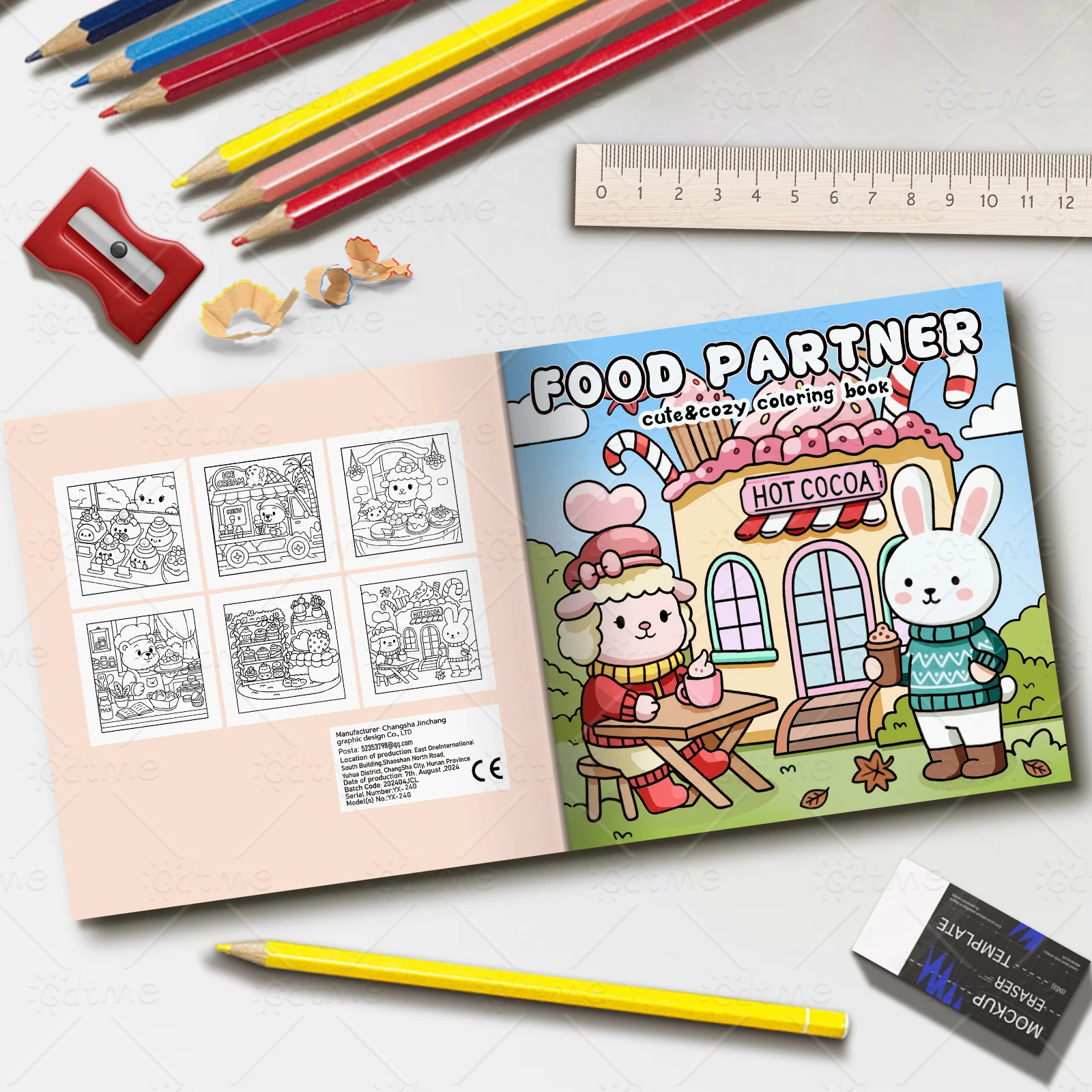 FOOD PARTNER  : Coloring Book  - Food Y Snacks Coloring Book 评论和价格