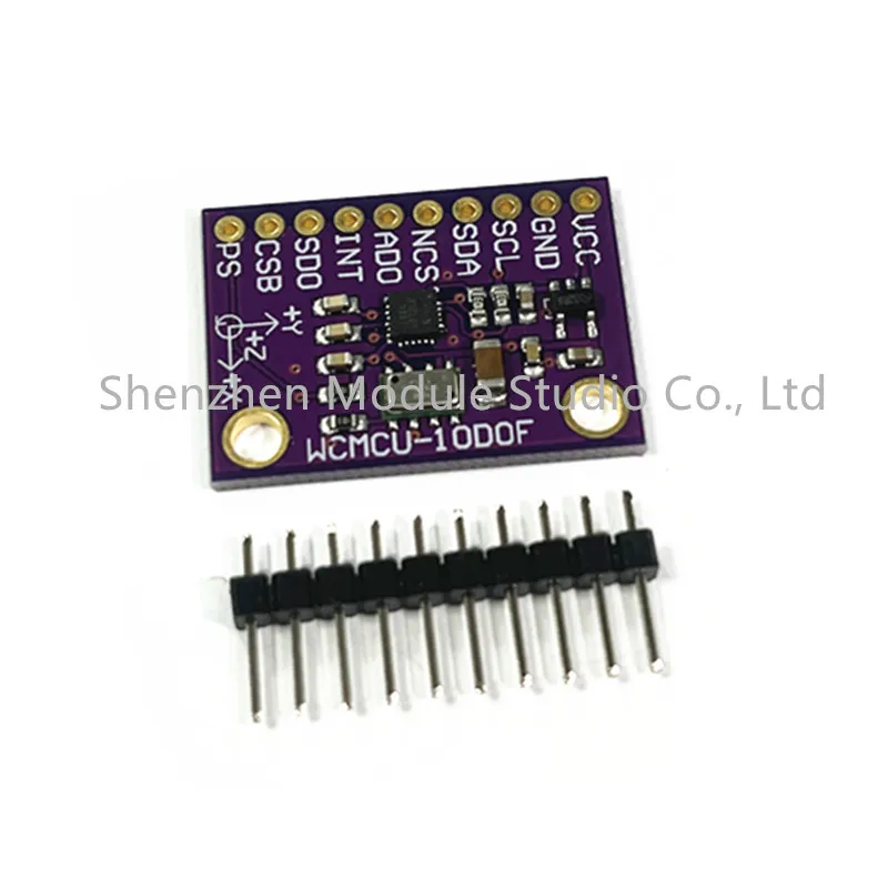 Imagem -03 - High Precision Axis Attitude Module 10dof Spi Iic Comunicação Mpu9250 Ms5611 Cjmcu117 1pc