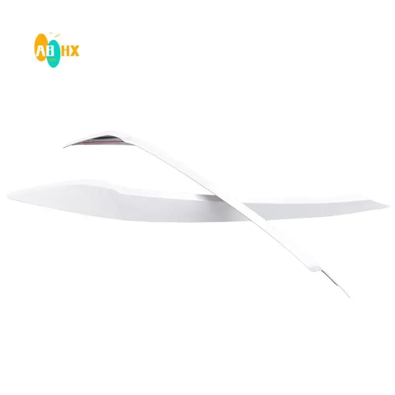 

ABHX-For Polo 2019 2020 2021 Front Headlight Eyelids Eyebrow Trim Sticker