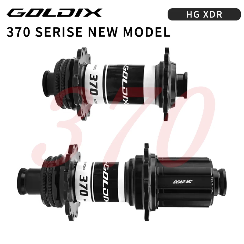 

Ступица для шоссейного велосипеда GOLDIX | 36T Трещотка | 24 отверстия | J-Bend Спицы | Герметичные подшипники тормозов центрального замка | Дорожный компонент премиум-класса HG XDR