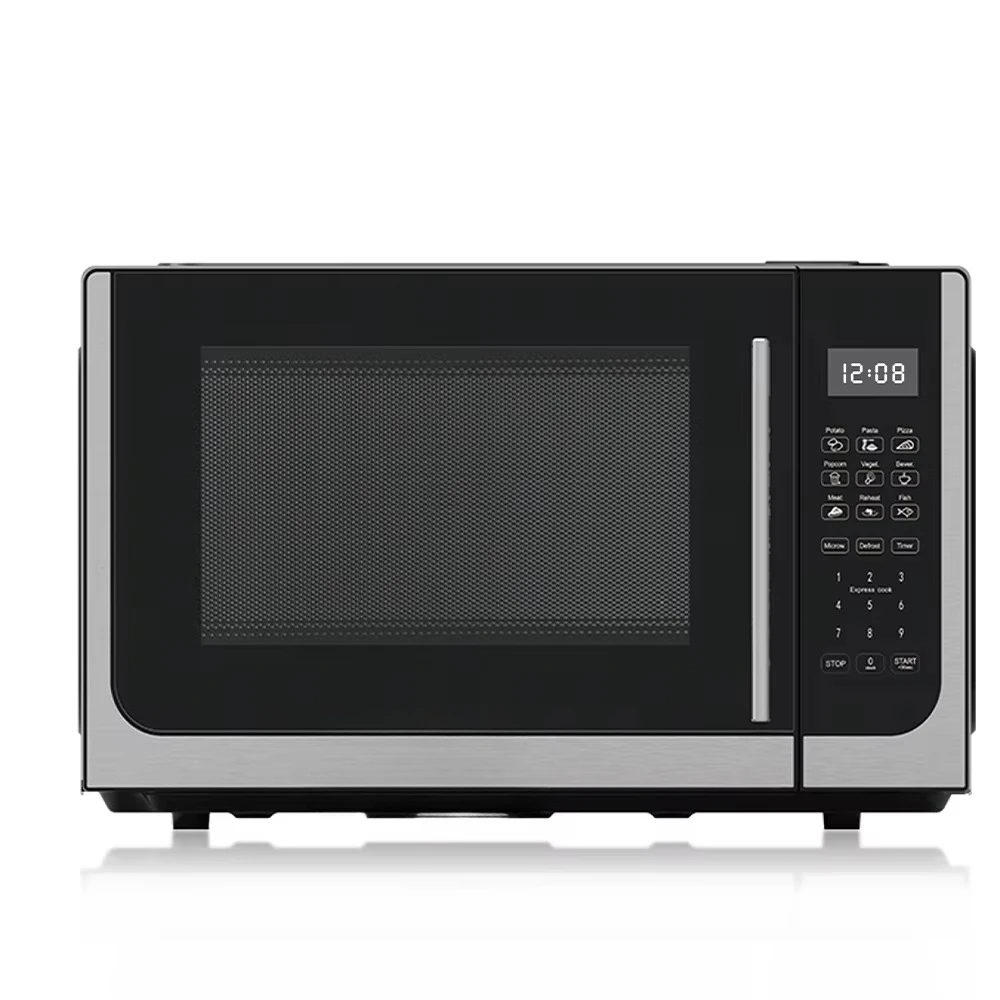RAF 850W Microwave Oven 25L Capacity Easy to Clean Smart Thaw Kitchen Appliance with Digital Panel