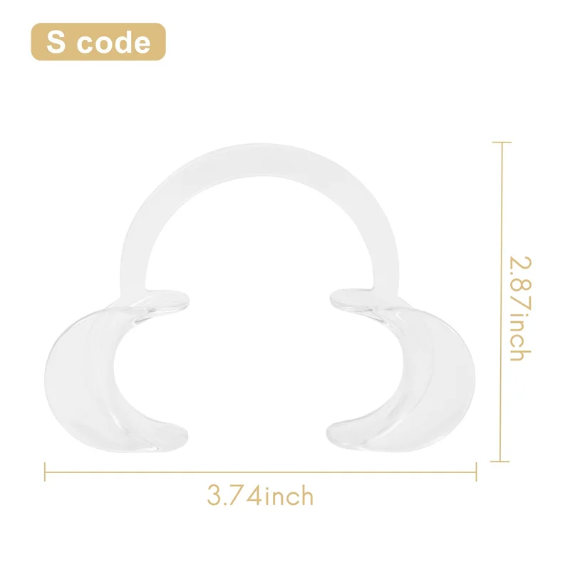 AA80-3 Stuks Autoclaveerbare Tanden Whitening Lip & Wang Retractor Tandarts Mond Opener Herhaal Gebruik