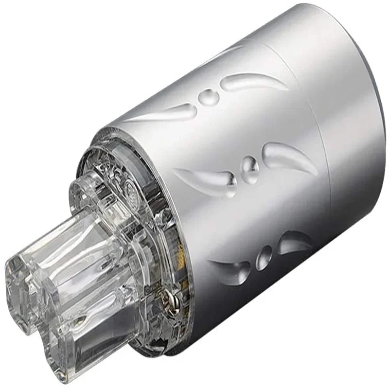 Viborg VM512S+VF512S Чистая медь, посеребренная вилка питания США, разъем питания для аудио, вилка IEC