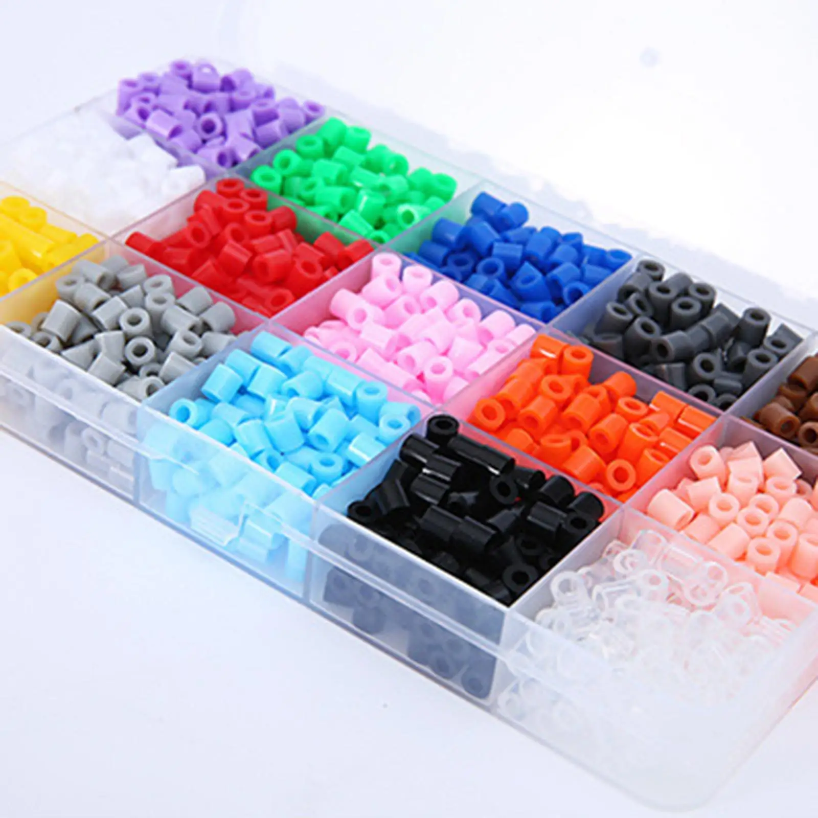 

2400pcs Ironing Paper 3D Puzzles Crafting Melting Pegboard Sheets 5mm for Starter Making