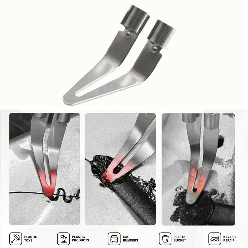 2026 مكواة لحام قابلة للتعديل برأس أملس تصميم كوع 45 درجة مثالي لأدوات اللحام ومشاريع إصلاح اللحام