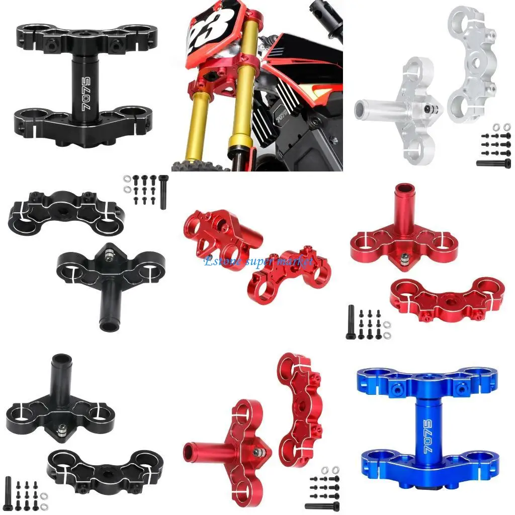 

090B A Set of Model Motorcycles Triple Clamp Shock Absorbers for LOSI Replacement