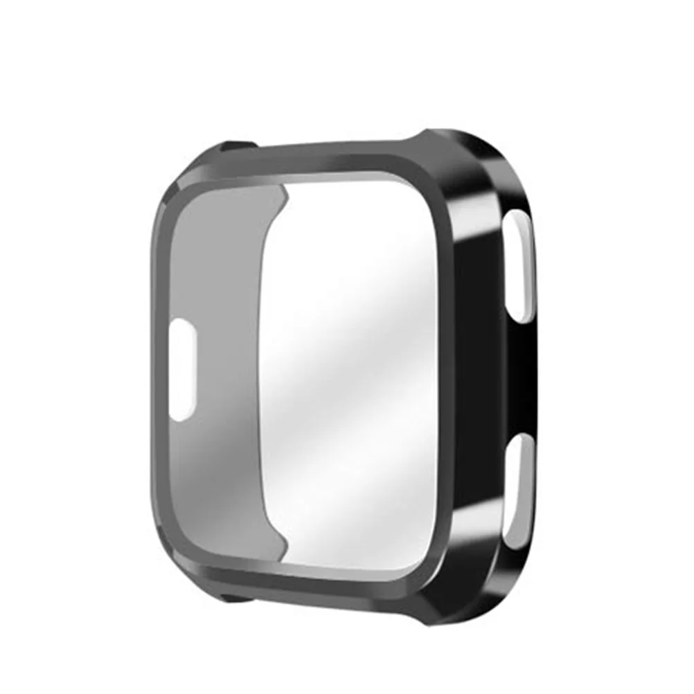 

Electroplated Protective Case For Shockproof Tpu Cover Durable Bumper Guard Anti-Scratch Fitness Tracker Accessory
