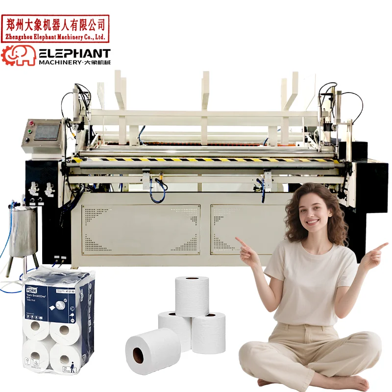 Customized Compact Toilet Paper Manufacturing Equipment With Easy Installation For Start-up Businesses Toilet Paper Making Machi