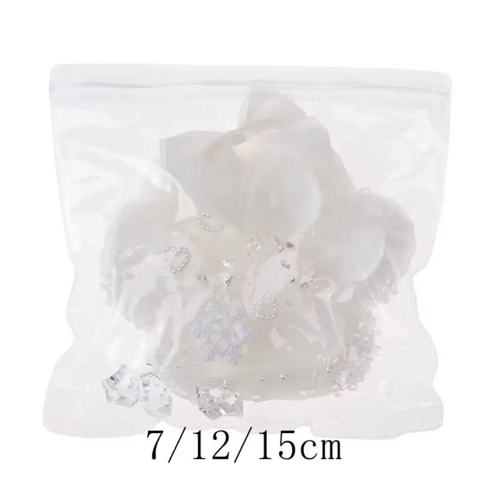 ضوء القمر الأبيض العملاق القط باو ضغط لعبة العجن سوبر كبير القط باو تململ لعبة شفافة لينة القط باو قرصة لعبة