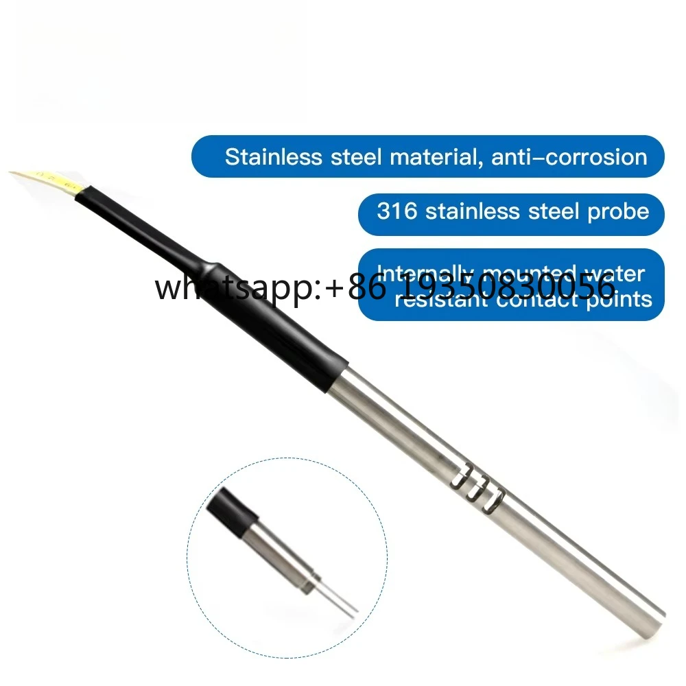 100m Water Level Measurement Tape for Deep Well, Oil Tank & Borehole-Stainless Steel Dip Meter with Brass Weight view 5