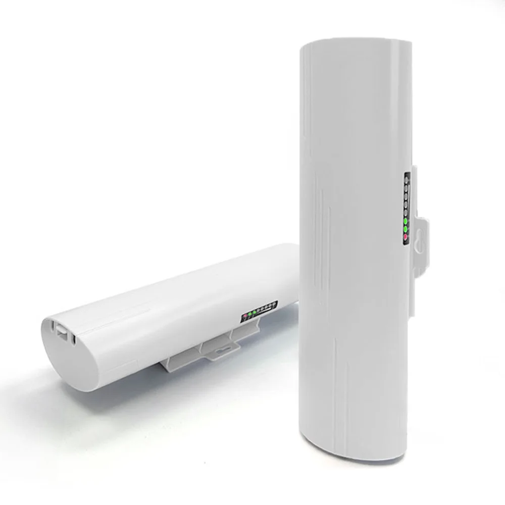 Huitenda 300Mbps/900Mbps Wireless Bridge Dual Band 2.4GHz & 5.8GHz CPE Wireless Repeater Extender Bridge/AP Mode Up to 5km Range