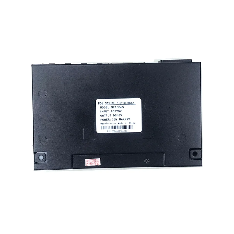 Interruptor Poe pasivo de 5 puertos, conmutador de ANDDEAR-Z1, 12V, 4/5 + 7/8- ethernet, 10/100Mbps, 4 puertos de alimentación para cámaras cctv, cámaras ip