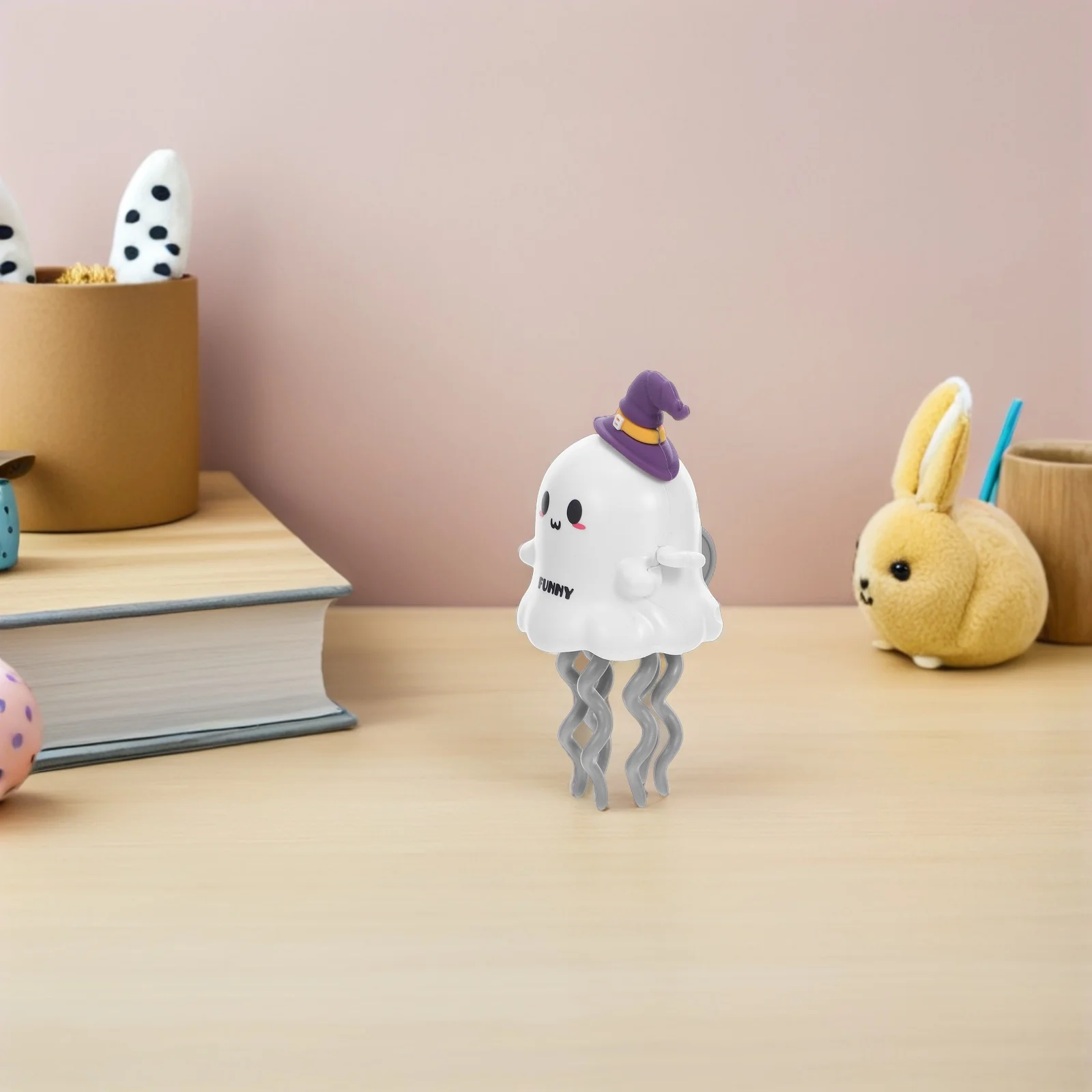 

Танцующий осьминог на Хэллоуин, заводной призрак, фигурка для ползания, интерактивная жуткая вечеринка, детский день рождения, веселье, танцевальный осьминог