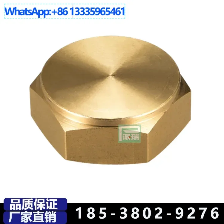 10 Uds. Tapón de cobre para aire acondicionado, cable interno, tuerca de cobre, tapa de válvula de globo, tapa de tubo, tapa de sellado de núcleo, tapón de cobre de diente exterior c
