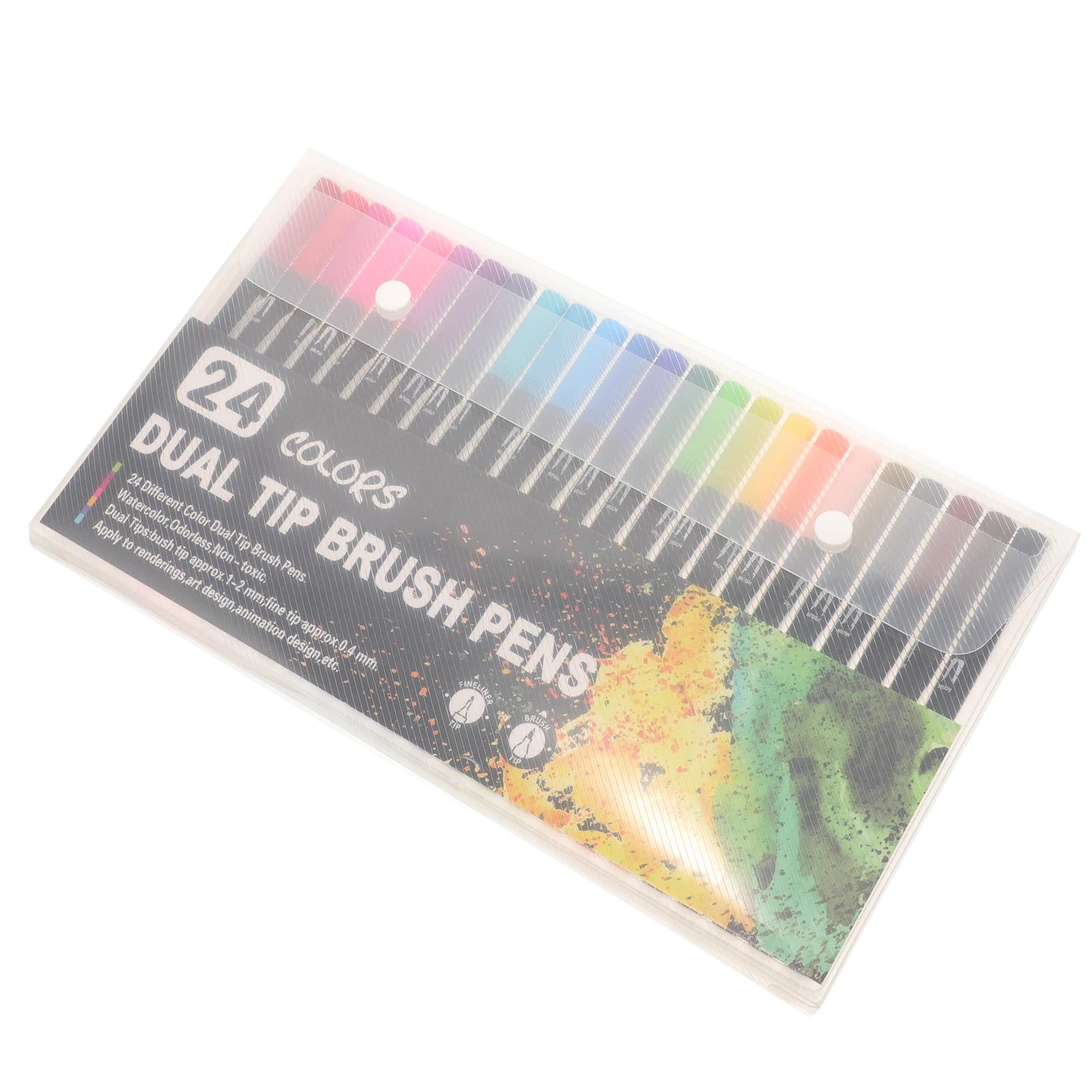 

24pcs Paint Markers Pens For Ceramic Glass Wood Fabric Canvas Metal Writing Drawing Coloring Mug Journaling Fine Tip Thick Thin