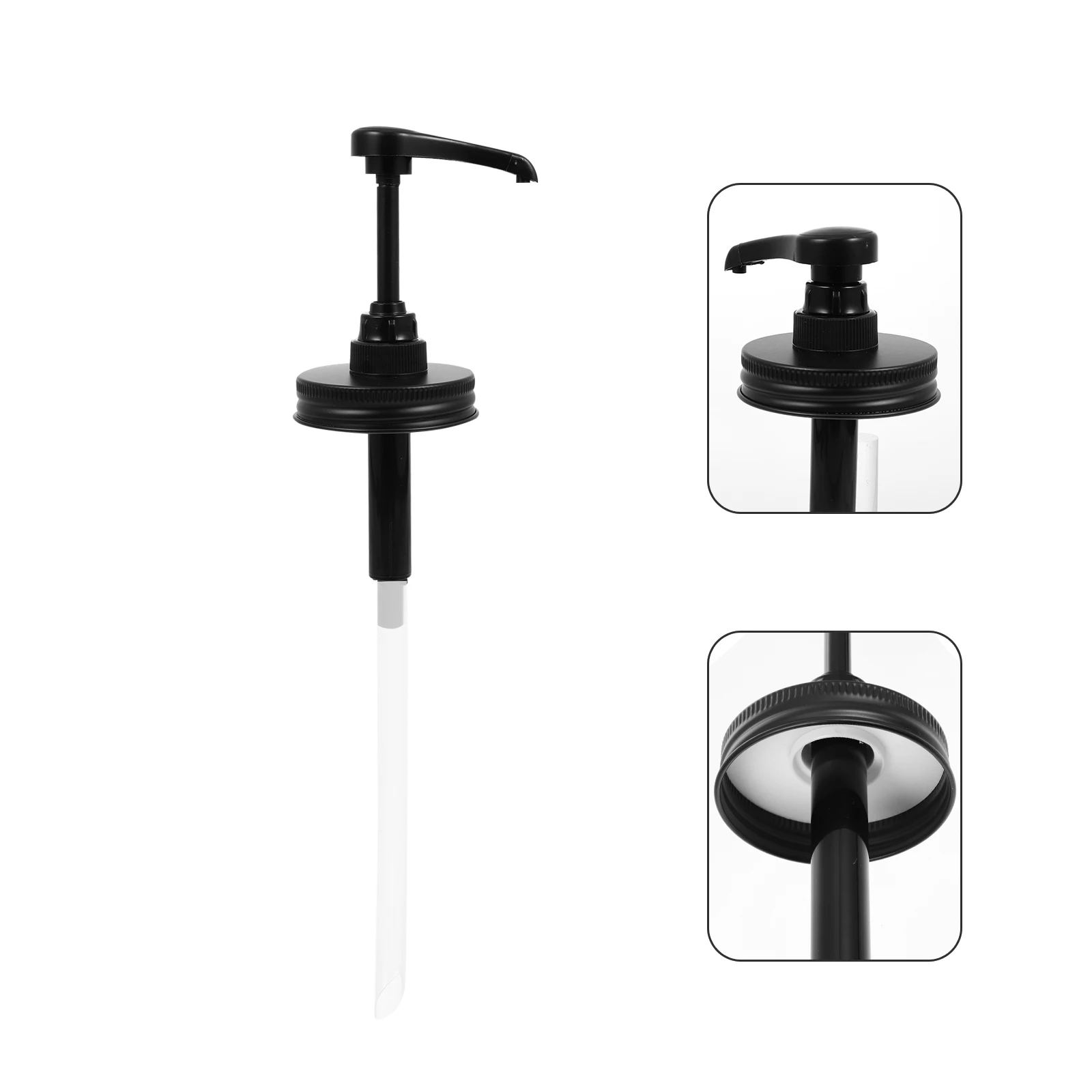 Premium Pump Core Dispenser Sirup Honigflasche Universeller quantitativer Pumpenkopf für den Einsatz im Restaurant mit Kaffeegeschmack