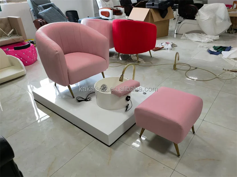 Gorąca Wyprzedaż Krzeseł do Pedicure z Miskami do Pedicure