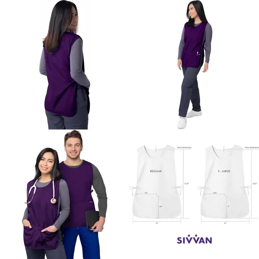 

Набор из 6 унисекс-фартуков для поваров - функциональная и стильная кухонная одежда